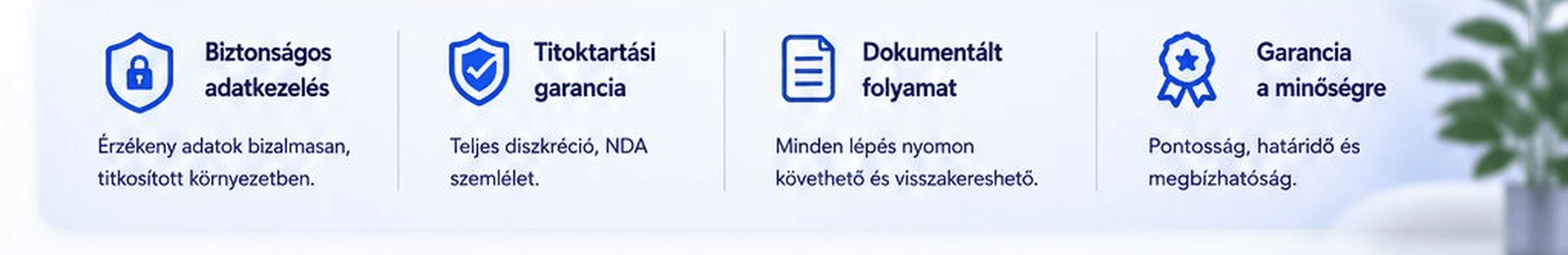 Footer szekció